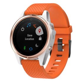 Силиконовый ремешок Primo для часов Garmin Fenix 5S / 5S Plus / 6S - Orange