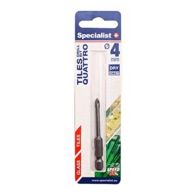 Сверло по плитке/стеклу Specialist+ 4 мм