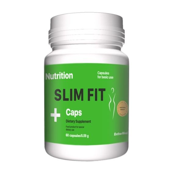 Комплексний жироспалювач EntherMeal SLIM FIT+ 60 Caps