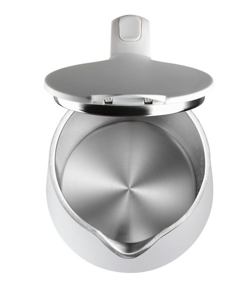 Електрочайник Adler AD 1345 білий, 1,7 л, 2200 Вт, з регулюванням температури та подвійними стінками | Зображення 4