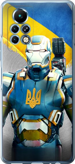 Чехол на Infinix Note 11 Pro Украинский киборг "980u-2865-17620"