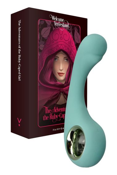 Вібратор для точки G FairyGasm BraveryAward green Sex Aura
