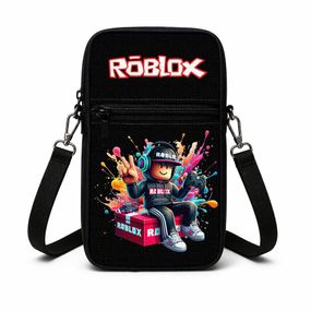 Сумка-чохол для телефону Roblox,дитяча сумка через плече, водонепроникна міні-сумка (4827)