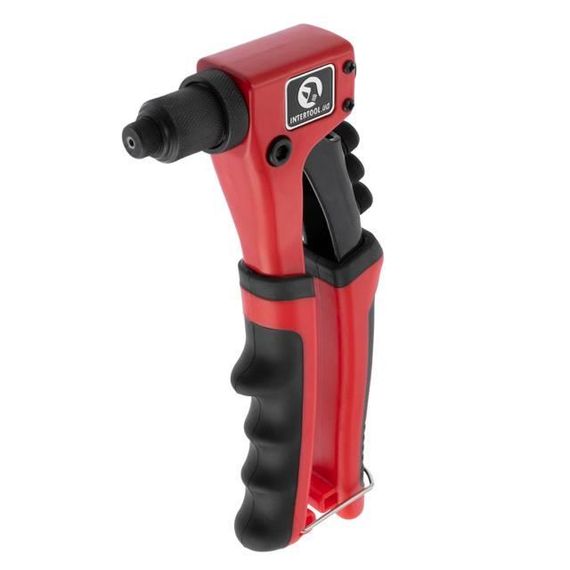 Пістолет заклепувальний ручний 215 мм, діаметр застосовуваної заклепки 2.4; 3.2; 4; 4.8 мм INTERTOOL RT-00141 | Зображення 4