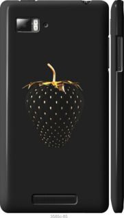 Чохол на Lenovo Vibe Z K910 Чорна полуниця "3585m-85-24368"