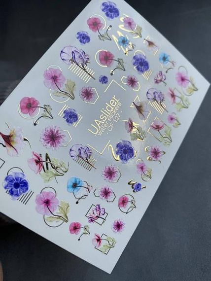 Фольгированый слайдер UAslider CF 127 на водяной основе (7x10см) | Зображення 2