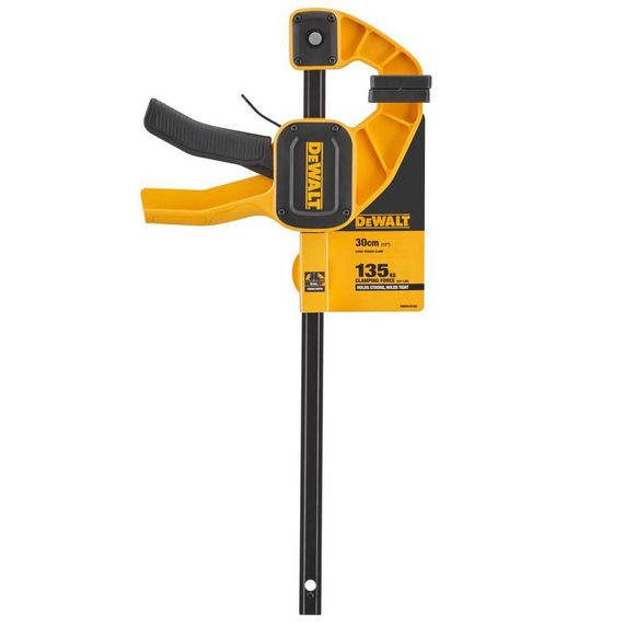 Струбцина L триггерная с максимальным усилием сжатия 135 кг DeWALT DWHT0-83193 | Зображення 2