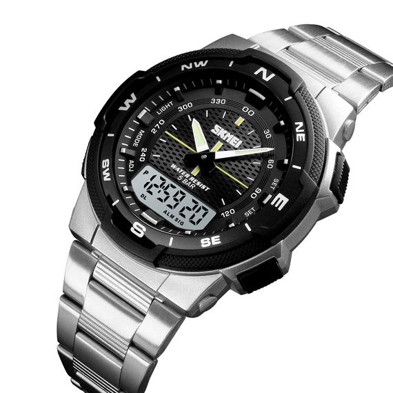 Skmei 1370SI Silver | Зображення 1