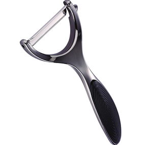 Овочечистка 14,5см цинковий сплав з TPR-вставками на ручках 5081 KAMILLE