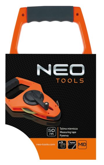 Лента NEO измерительная стальная, 50 м (68-150) | Зображення 1
