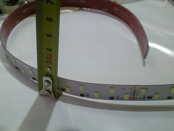 Белая светодиодная лента,  26W SMD 5630 (96LED/m), Indoor IP33, DC 24V | Зображення 3