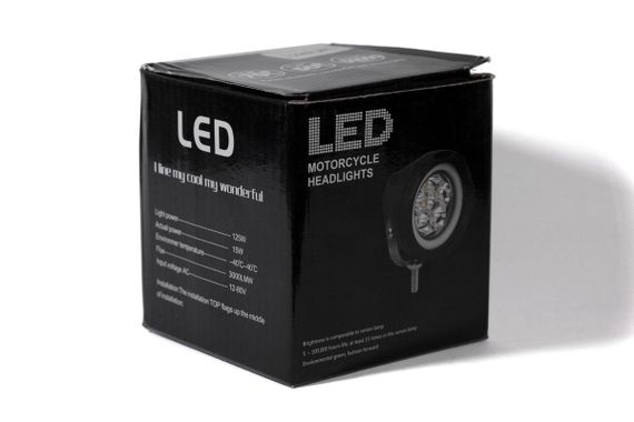 Світлодіодна фара AllLight JR-12W 12 W 4chip EPISTAR spot 9-30V | Зображення 3