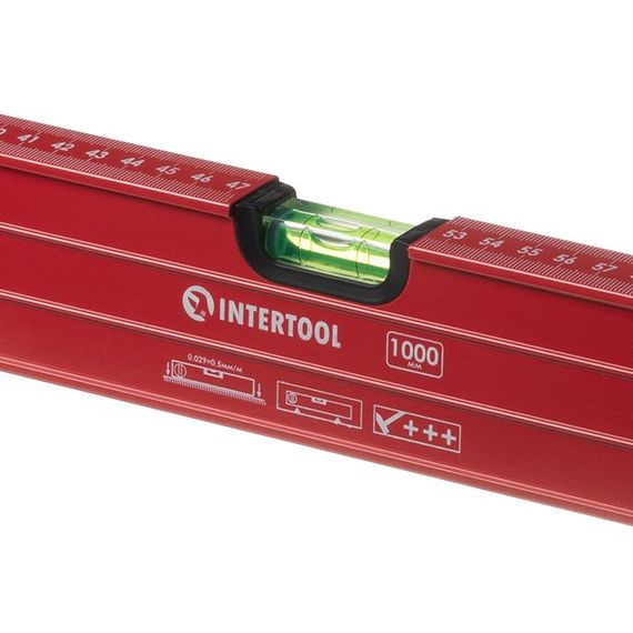 Рівень із поворотною капсулою 1000 мм. 3 очі INTERTOOL MT-12701 | Зображення 4