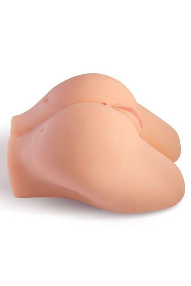 Мастурбатор-півторс з вібрацією Real Body Real Kelly, вагіна та анус, 24х17,5 см Sex Aura | Зображення 4