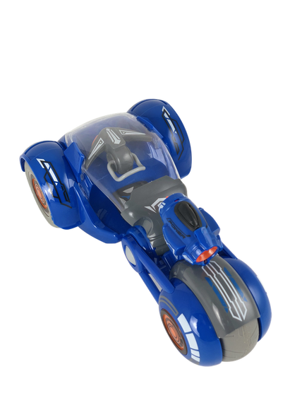 Радиоуправляемый мотоцикл с дезинфектором Virus Hunter Синий
