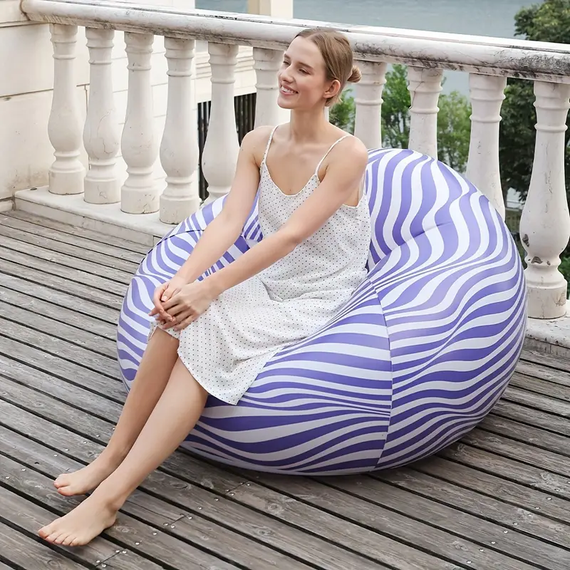 Універсальний диван в смужку - Портативний пуф Sofa AND XL-1135 | Зображення 6