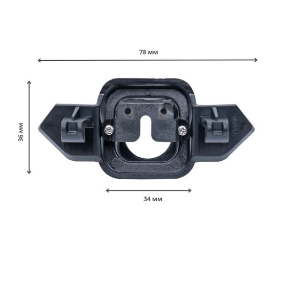 Кріплення серії QIV під камеру переднього огляду для Audi FQAU285 (рамка під плафон) | Зображення 1
