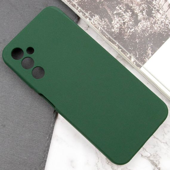 Чехол Silicone Cover Lakshmi Full Camera (AAA) для Samsung Galaxy A14 4G/5G Зеленый / Cyprus Green | Зображення 4