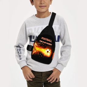 Сумка через плече дитяча Футбол 29х17 см сумка слінг для хлопчика (02237)