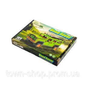 Деревянный 3D конструктор "Внедорожник" Puz-00951, 123 детали