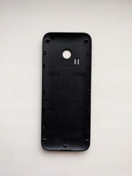 Задня кришка Nokia 222, RM-1136 Black бу | Зображення 1