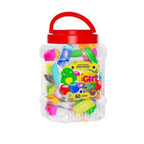 Набор легкого пластилина Light Clay 70080, 60 стиков