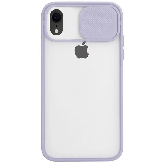 Чохол Camshield mate TPU зі шторкою для камери для Apple iPhone XR (6.1")