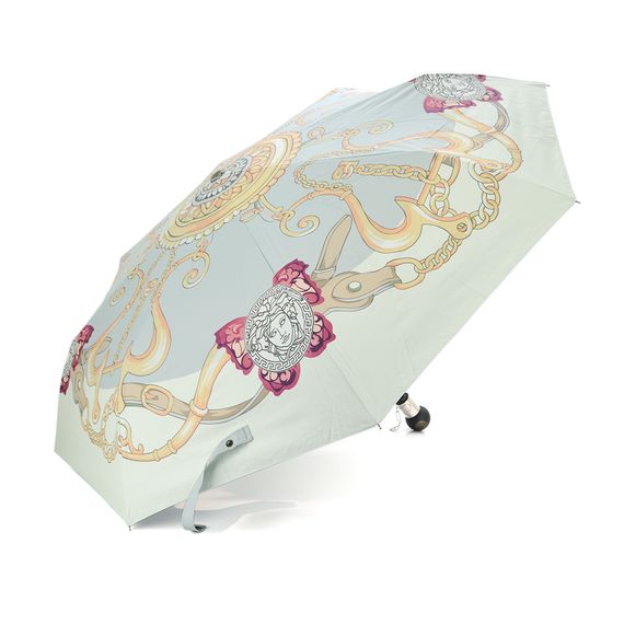 Парасолька жіноча автоматична, D-108см, захист від сонця, UV (99%), захист від дощу, каркас - Al+Fe, White-gold