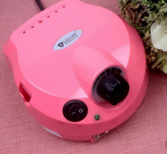 Фрезер Salon Professional SP-2410 12 Вт 30 000 обертів Рожевий для манікюру та педикюру машинка | Зображення 2