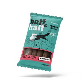 Лакомство для собак Half&Half Sticks с говядиной 100 гр