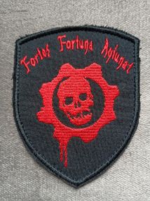 Шеврон череп