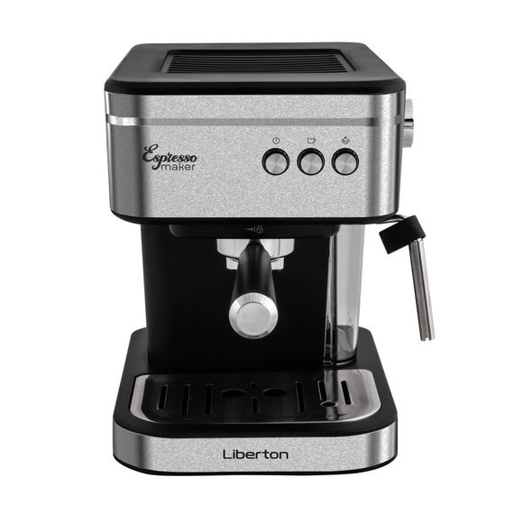 Кофеварка рожковая Liberton LСM-2204 950 Вт серебристая | Зображення 7