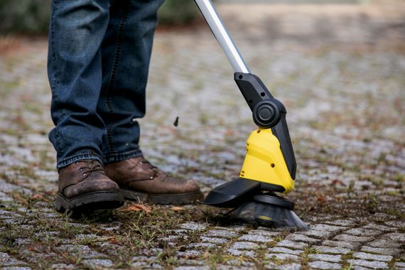 Тример садовий Karcher WRE 18-55 для видалення бур'янів, акум., 18В, 2.85кг, Solo (без АКБ та ЗП) (1.445-244.0) | Зображення 5