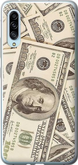 Чехол на Samsung Galaxy A90 5G Доллары "3016u-1800-17620"