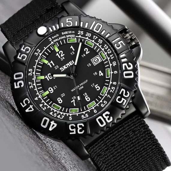 Чоловічий годинник Skmei 9281BK Black | Зображення 2