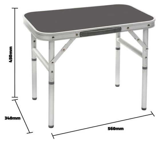Стол Bo-Camp 56x34 cm Grey (1404394) (DAS303274) | Зображення 3