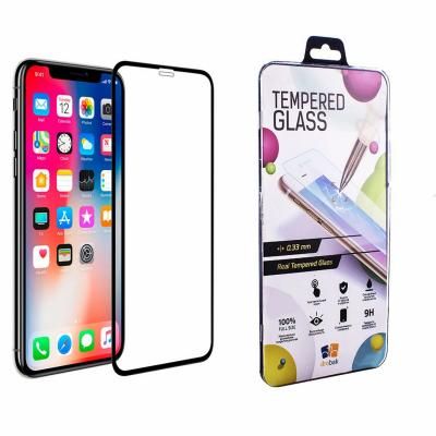 Стекло защитное Drobak для iPhone 11 Pro (Black) (500275)