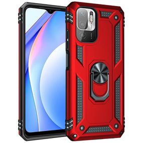 Ударостійкий чохол Serge Ring for Magnet для Xiaomi Redmi Note 10 5G / Poco M3 Pro