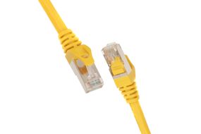 Патч-корд 2E Cat 6,S-FTP экран оплётка фольга,RJ45, 4Х2 27AWG ,7/0.14 Cu, 1.00 m, PVC,Yellow (2E-PC6SFTPCOP-100YLW)