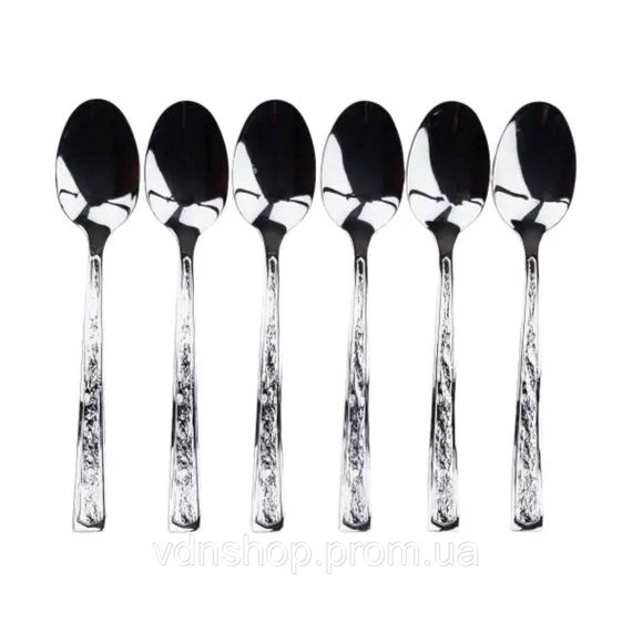 Набір чайних ложок з нержавіючої сталі 6 штук столовий набір HP96925