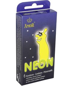 Презервативы - Amor Neon, 6 шт. sexstyle