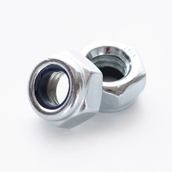 Контрайка М12 DIN 985 кл. пр. 6 ЦБ (пач 20 шт.) APRO 6P12-21 | Зображення 1