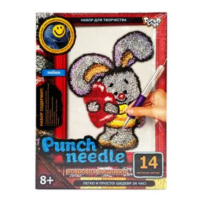 Набір для творчості "Punch Needle: Зайчик" PN-01-10 килимова вишивка