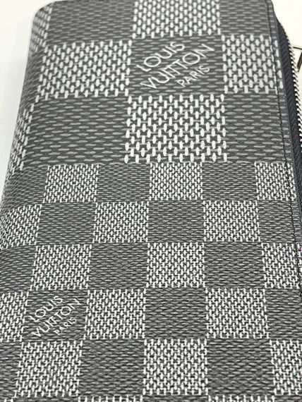 Вертикальний гаманець Louis Vuitton Zippy сірий | Зображення 7