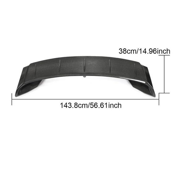 Спойлер V1 (Карбон) для Maserati Ghibli 2013-2023 рр | Зображення 4