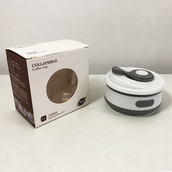 Склянка силіконова | Складний гурток | Похідна чашка GC-755 силіконова складана | Зображення 9