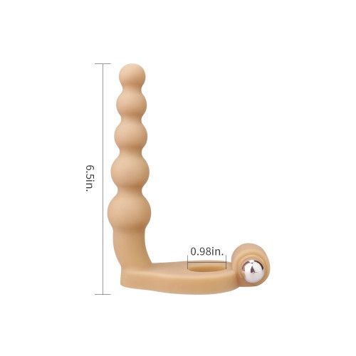 Насадка для двойного проникновения - The Ultra Soft Double Bead 6.5 " Sex Aura | Зображення 3