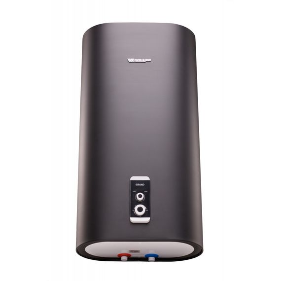 Водонагрівач WILLER Grand, 2,0 кВт, "сухий" ТЕН, 50 л, прямокутний, вертикальний, чорний матовий (EV50DR) | Зображення 7