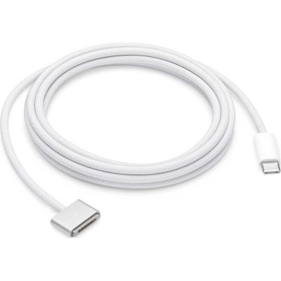Кабель питания USB-C to MagSafe 3 2.0m silver Model A2363 Apple (MW613ZM/A)
