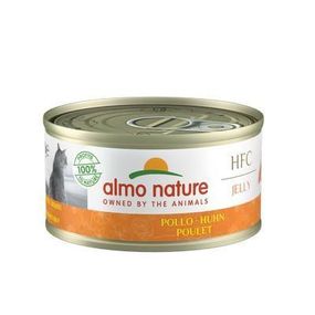Консервированный корм Almo Nature (Альмо Натюр) с курицей для взрослых кошек (кусочки в желе) (70 гр.)